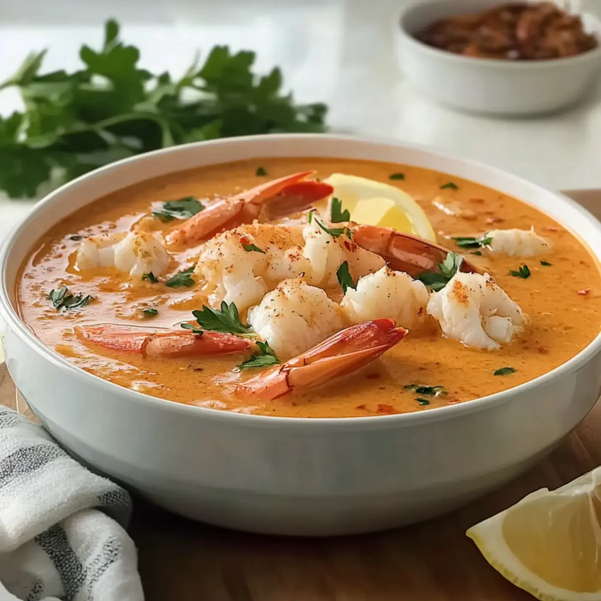 Crab and Shrimp Seafood Bisque