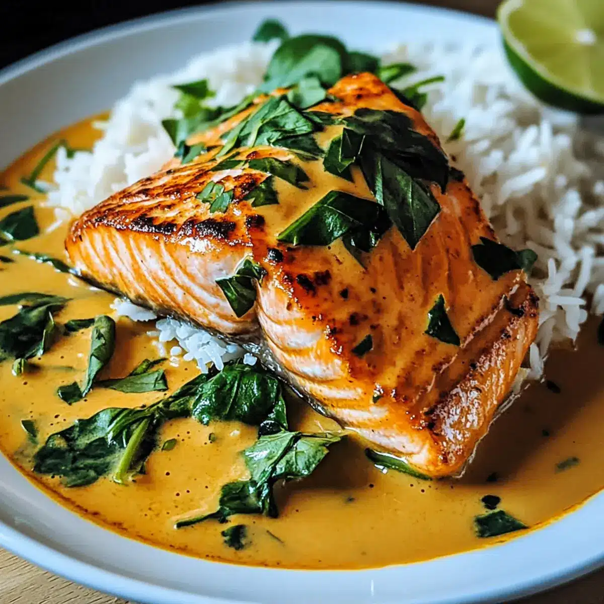 Coconut Salmon Curry