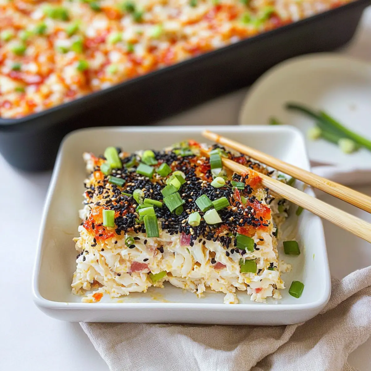 Easy Sushi Bake Recipe