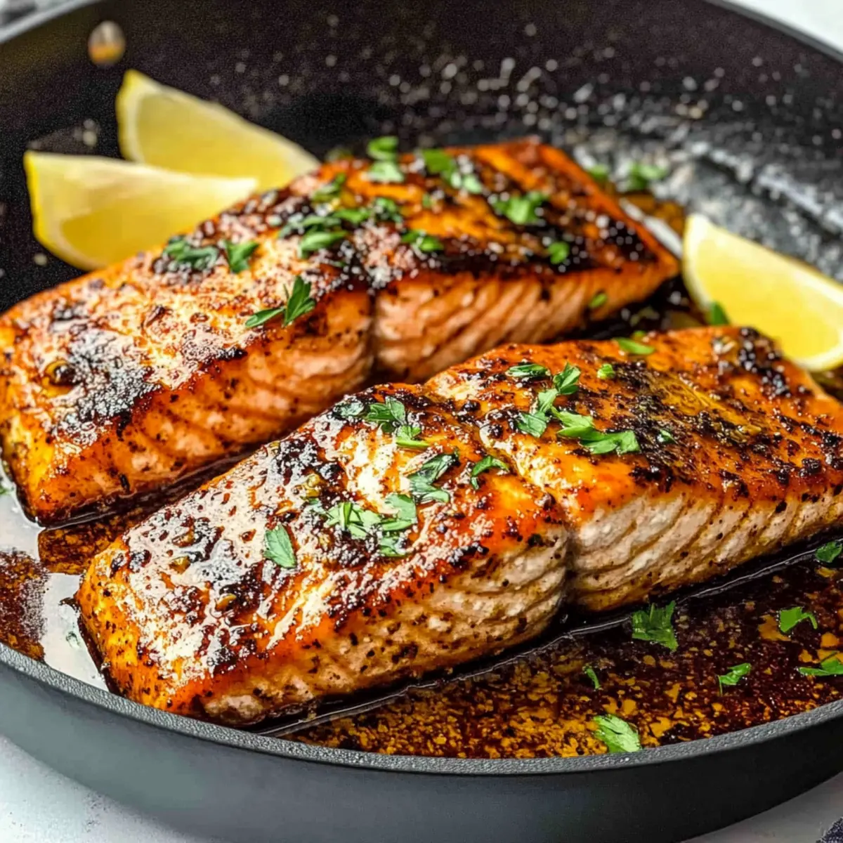 Cajun Honey Butter Salmon