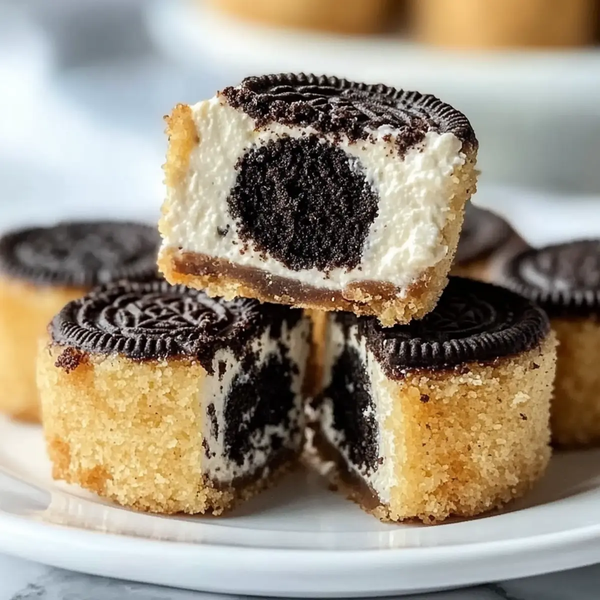 Mini Oreo Cheesecake Bites