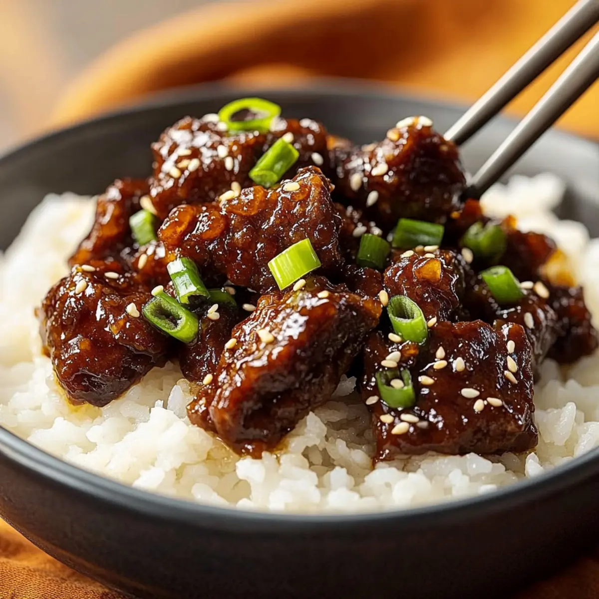 Sticky Sesame Beef: Melt-in-Your-Mouth Tenderness