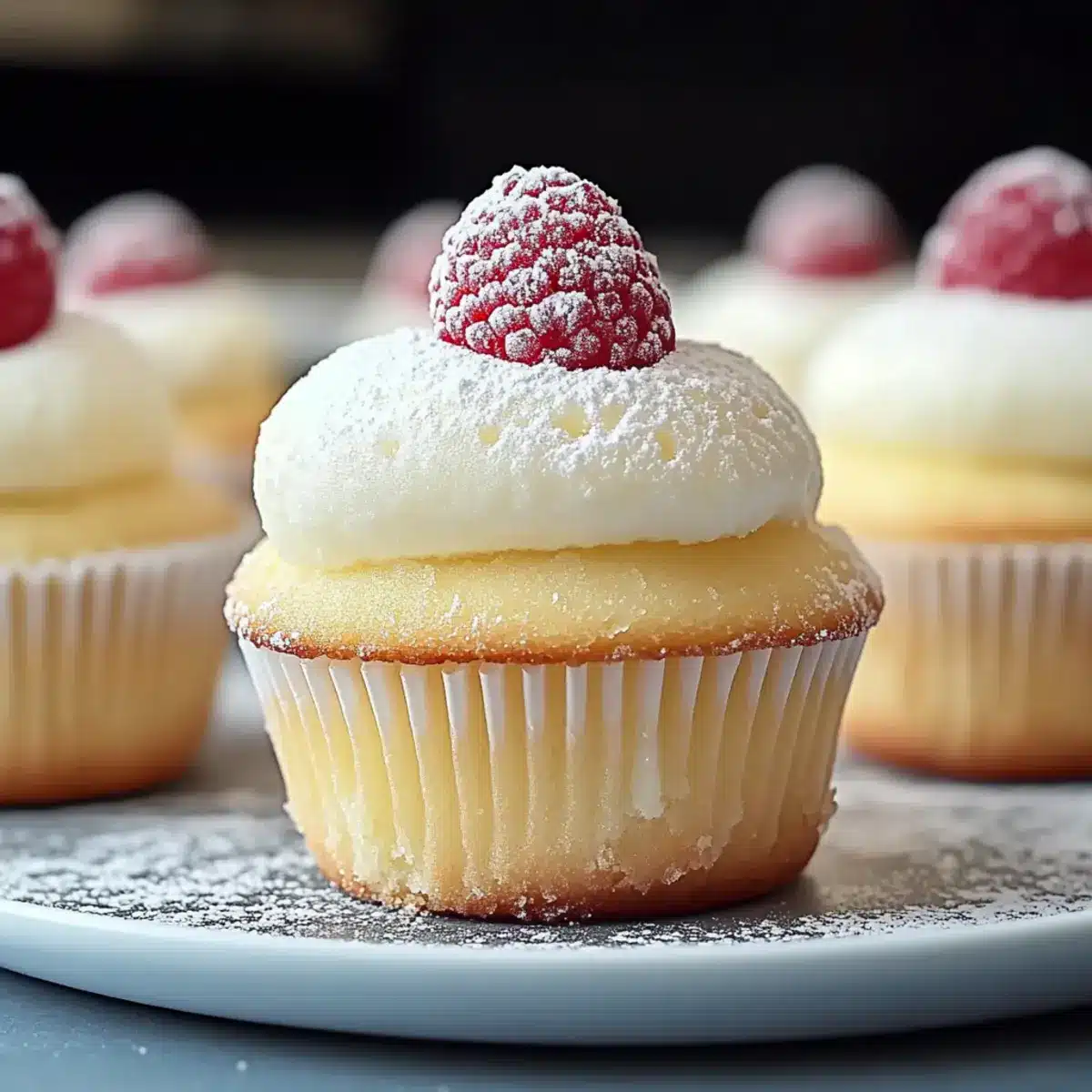 Fluffy Japanese Cotton Cheesecake Cupcakes for Light Indulgence