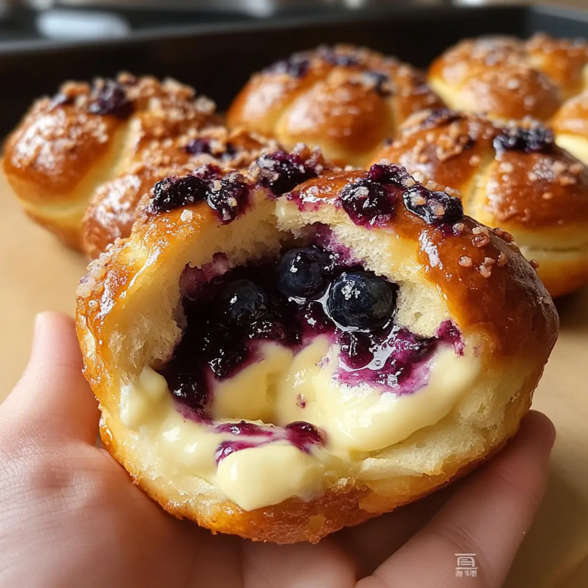 Danish Carnival Buns with Vanilla Cheesecake Delight!