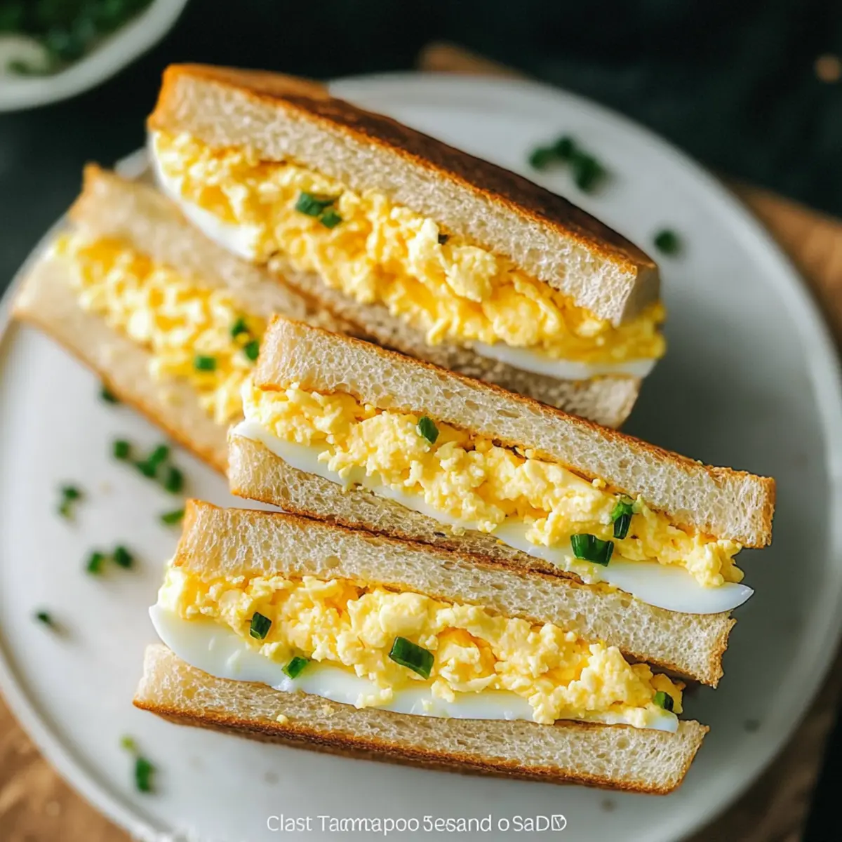 Japanese Egg Sandwich (Tamago Sando)