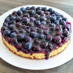 Best Homemade Blueberry Upside Down Cake