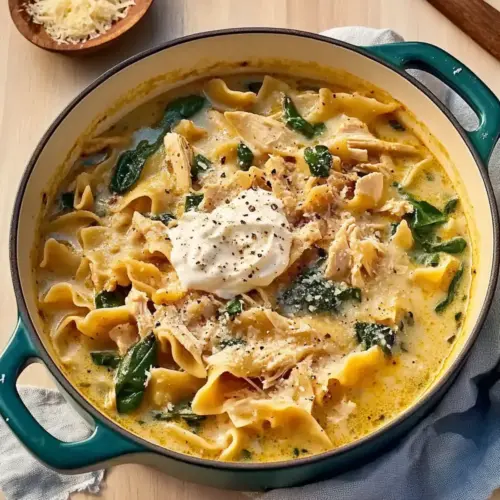 Best Chicken Lasagna Soup