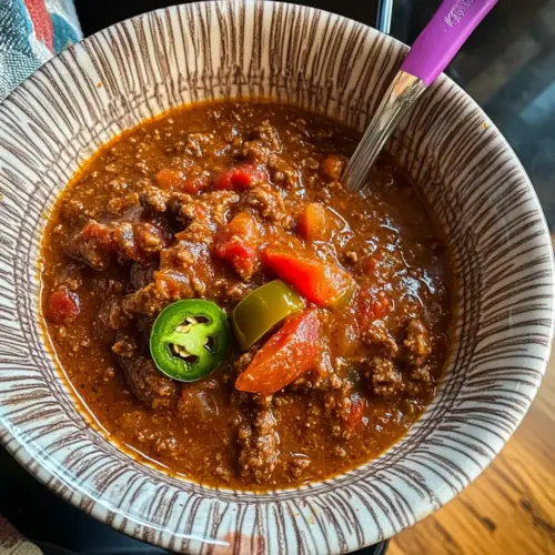 The Only Chili Recipe