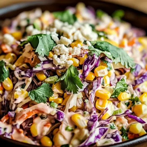 Mexican Street Corn Coleslaw