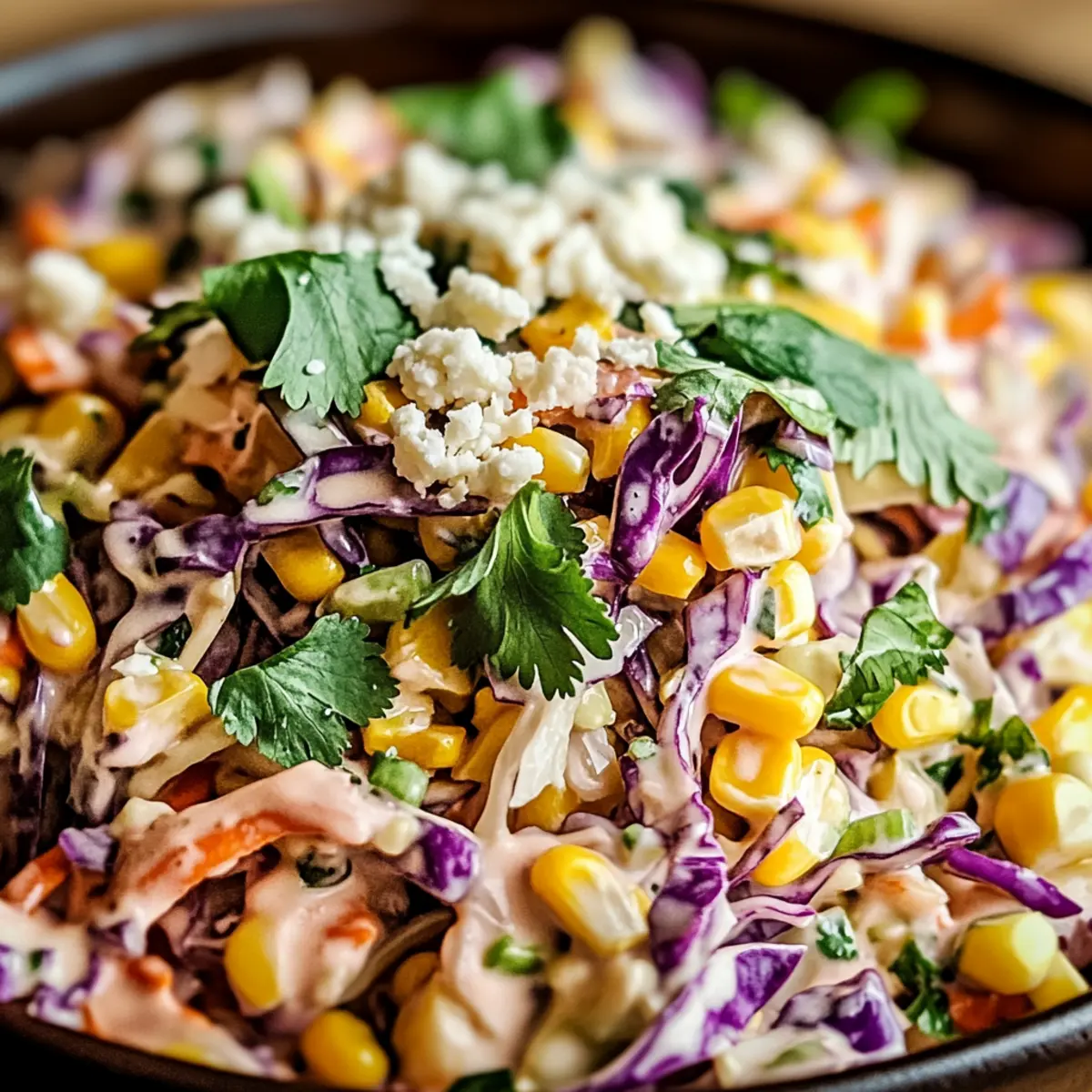 Mexican Street Corn Coleslaw