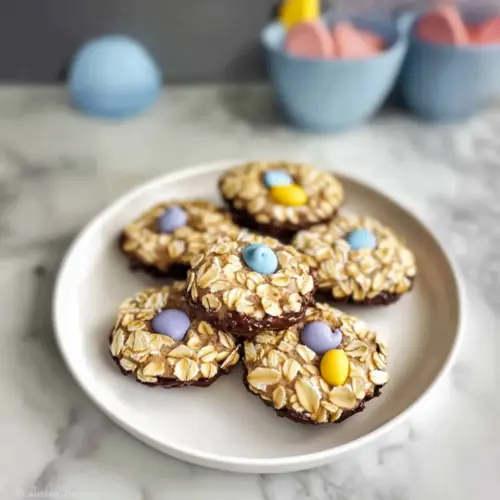 Easter Rice Krispies Nests