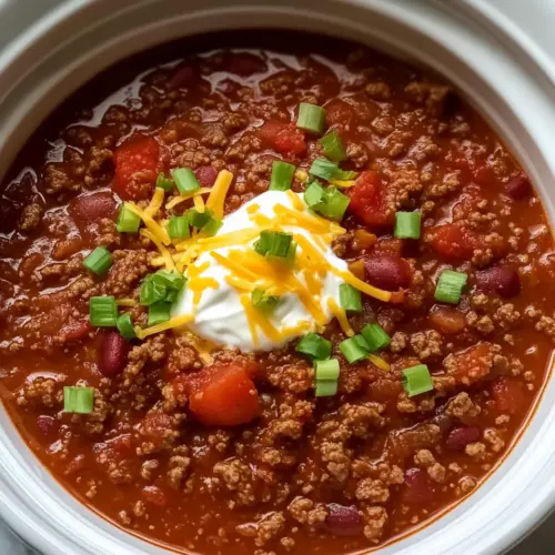 Simple Slow Cooker No Bean Chili
