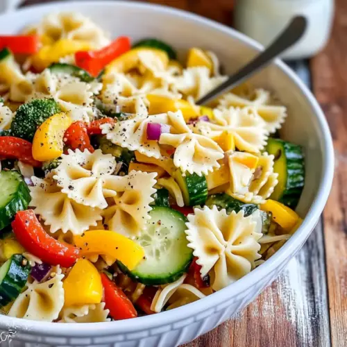 Summer Vegetable Pasta Salad