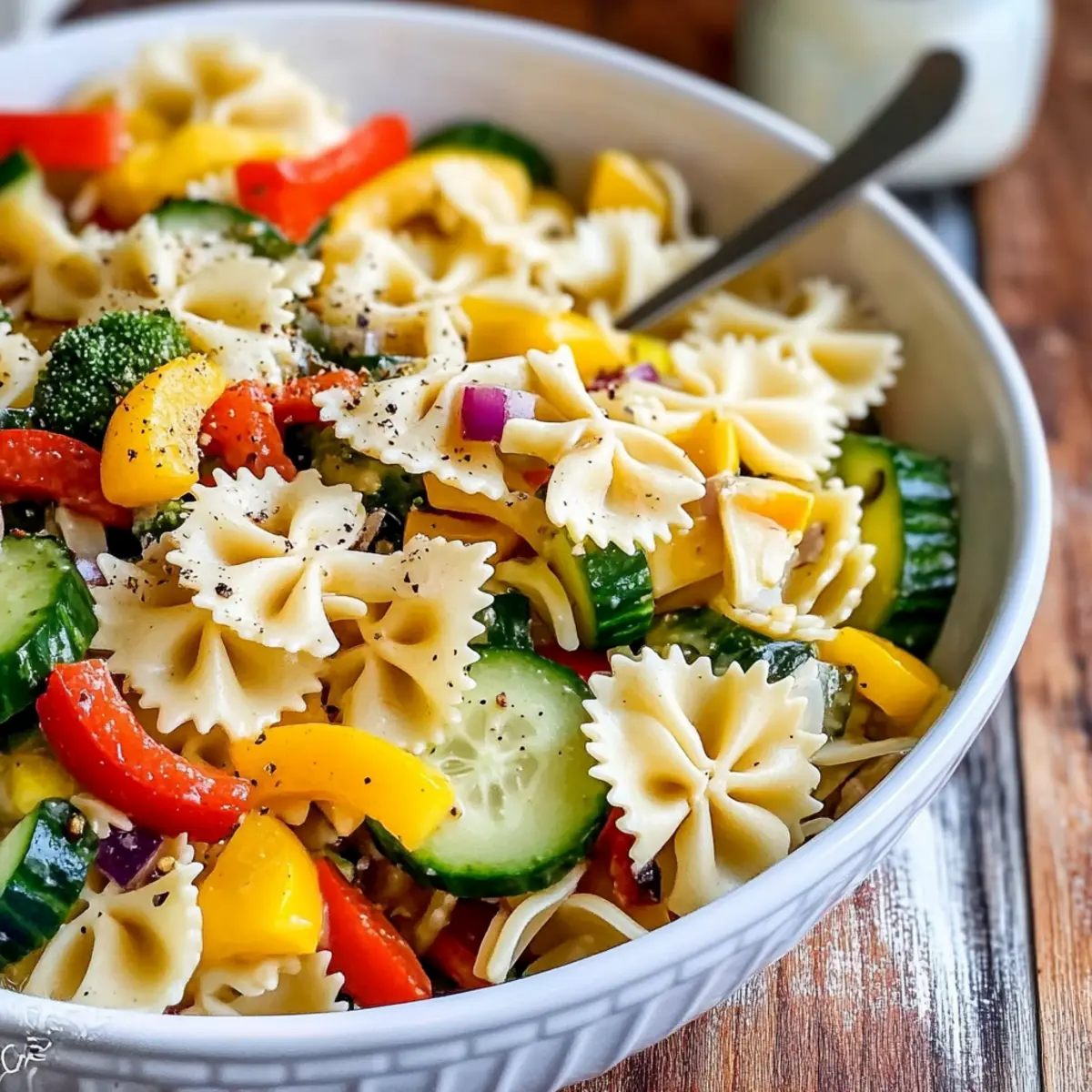 Summer Vegetable Pasta Salad